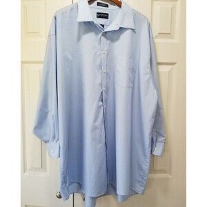 Stafford mens long sleeve shirt size 20 neck 34-35
